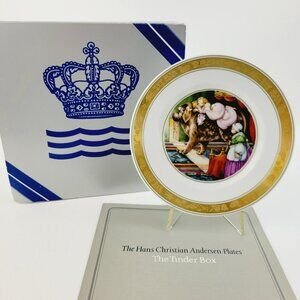 Royal Copenhagen The Tinder Box Hans Christian Andersen Fairy Tale Story Plate